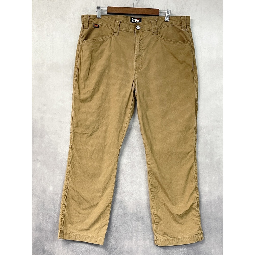 Timberland Pro Mens Work Warrior Pants 38x30 Ripstop Carpenter Gorpcore Utility